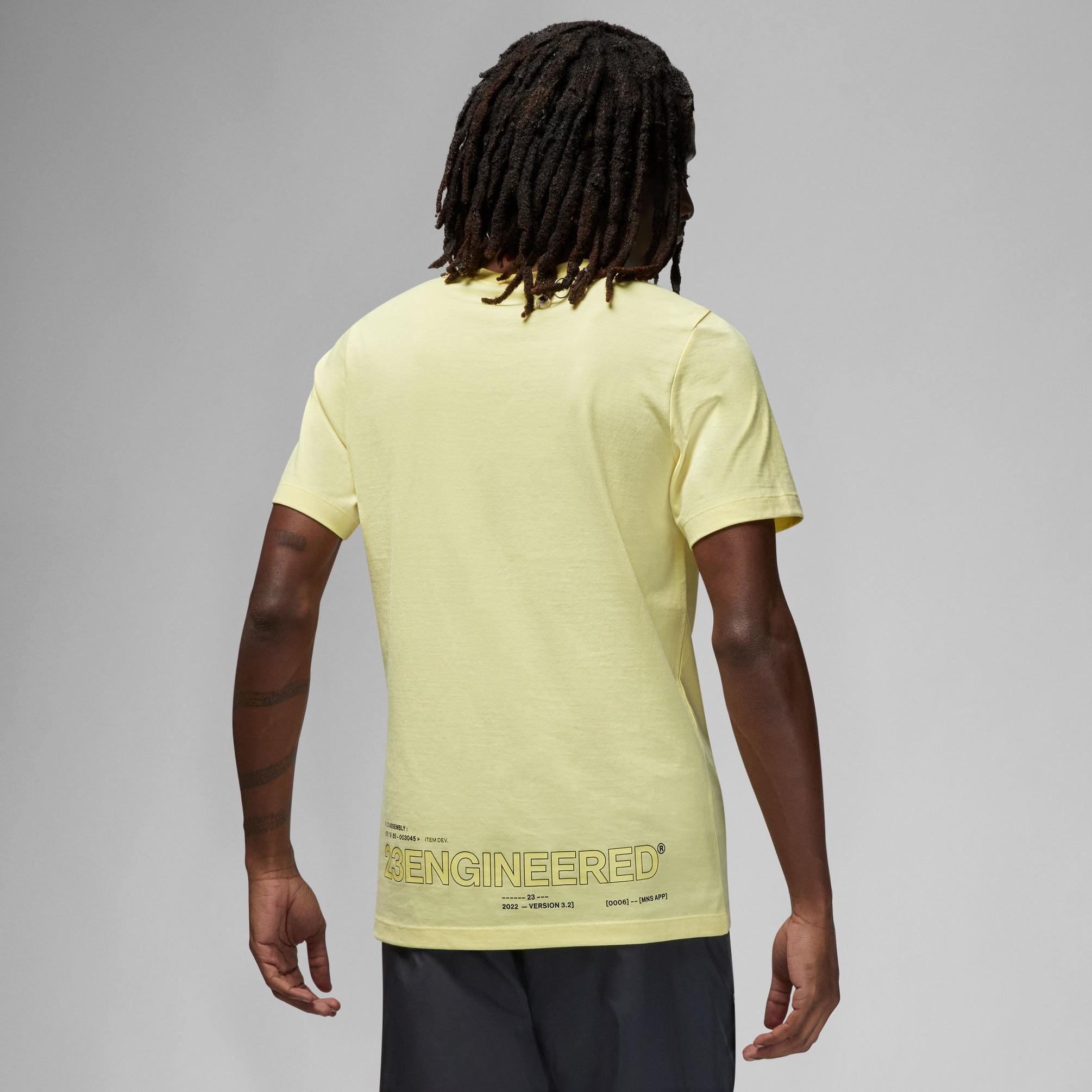  Jordan 23 Engineered Erkek Sarı T-Shirt
