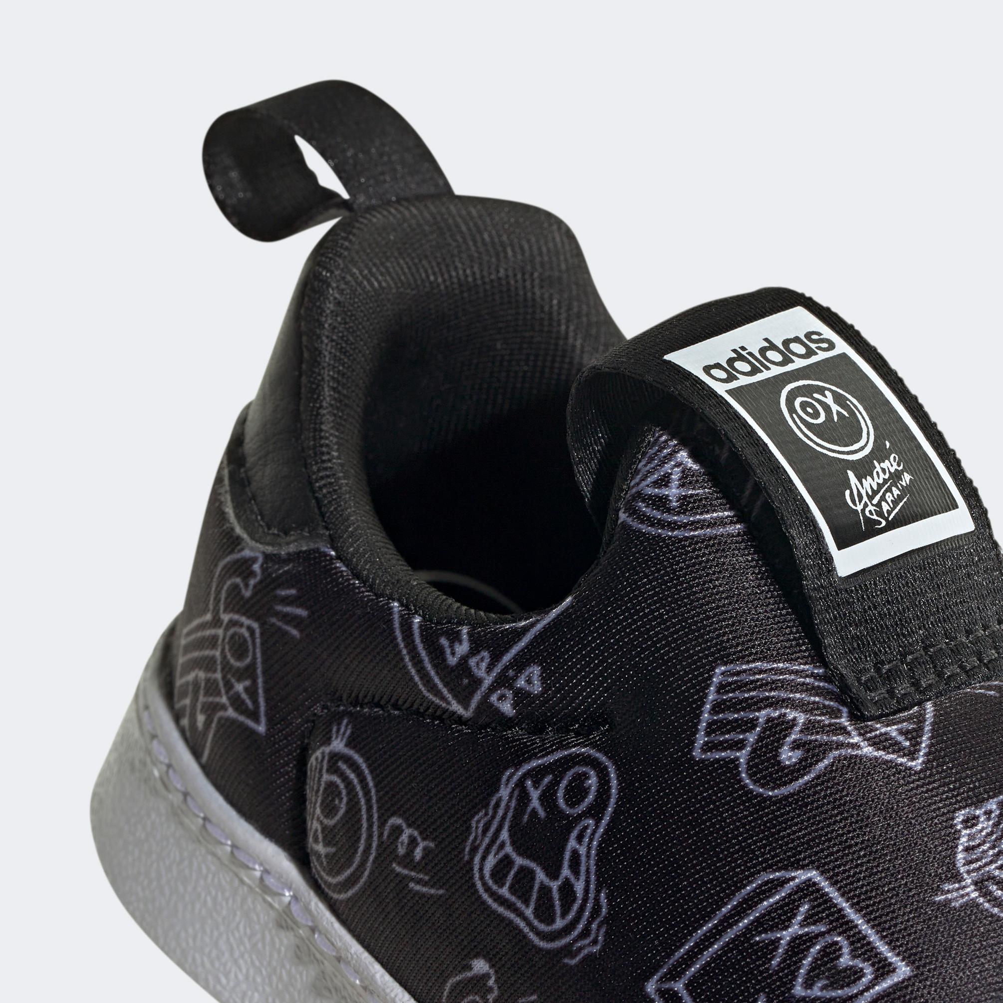  adidas Superstar 360 Bebek Siyah Spor Ayakkabı