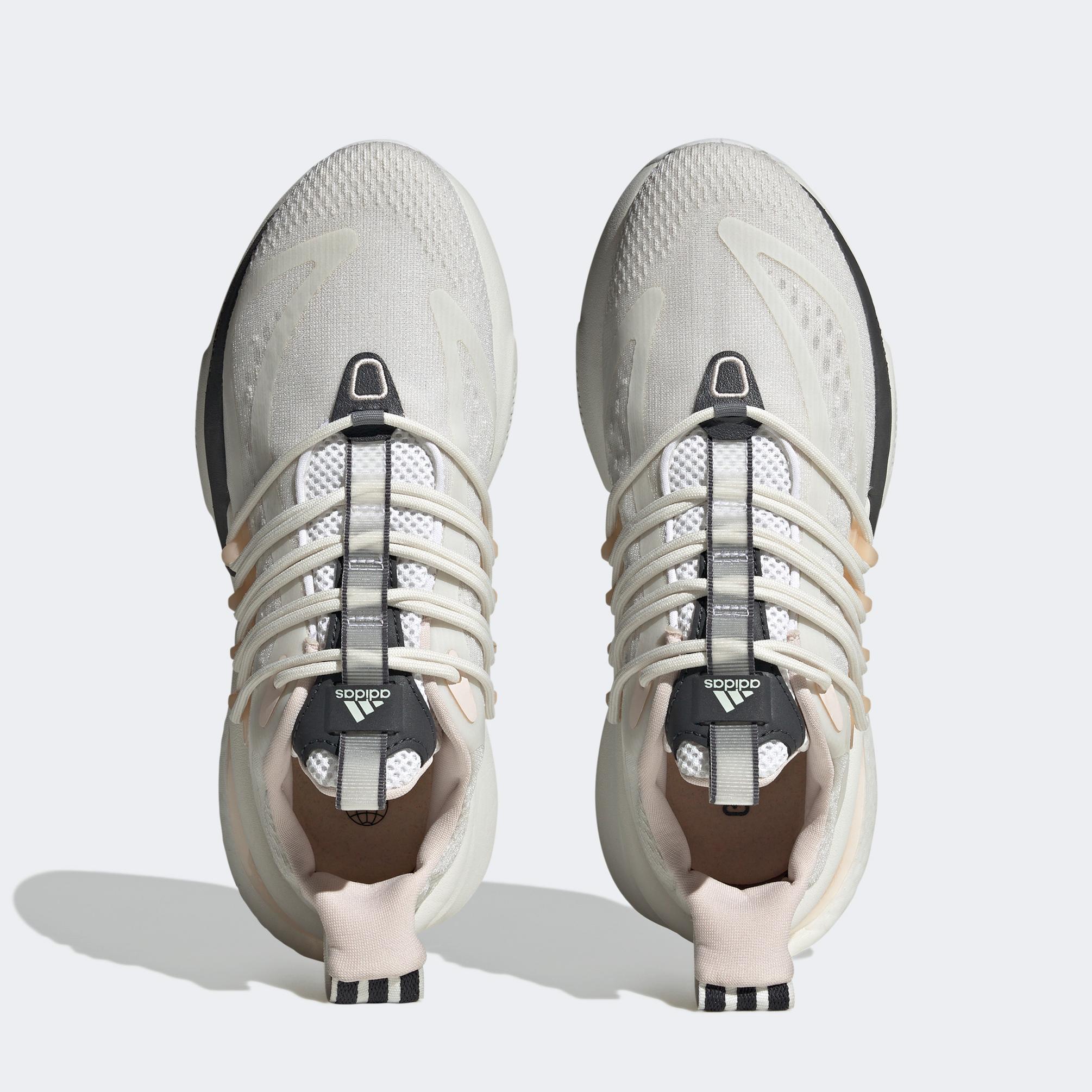  adidas Alphaboost V1 Kadın Gri Spor Ayakkabı