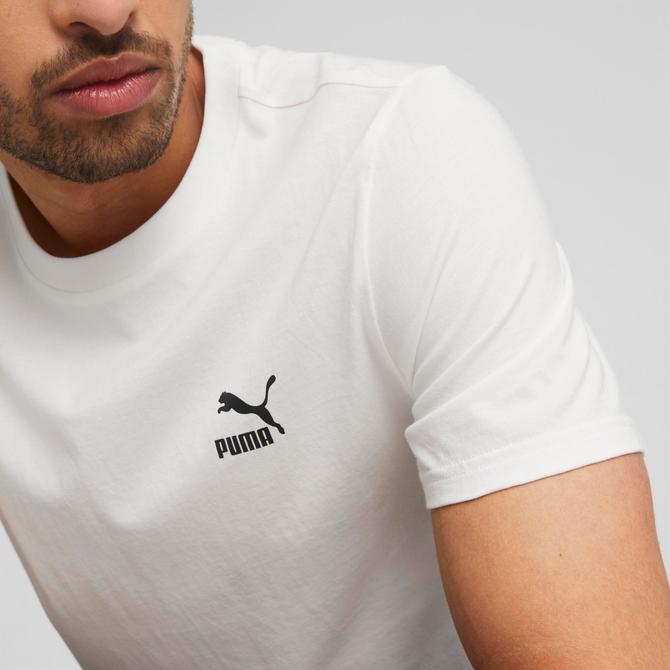 Puma Classics Small Logo Erkek Beyaz T-Shirt