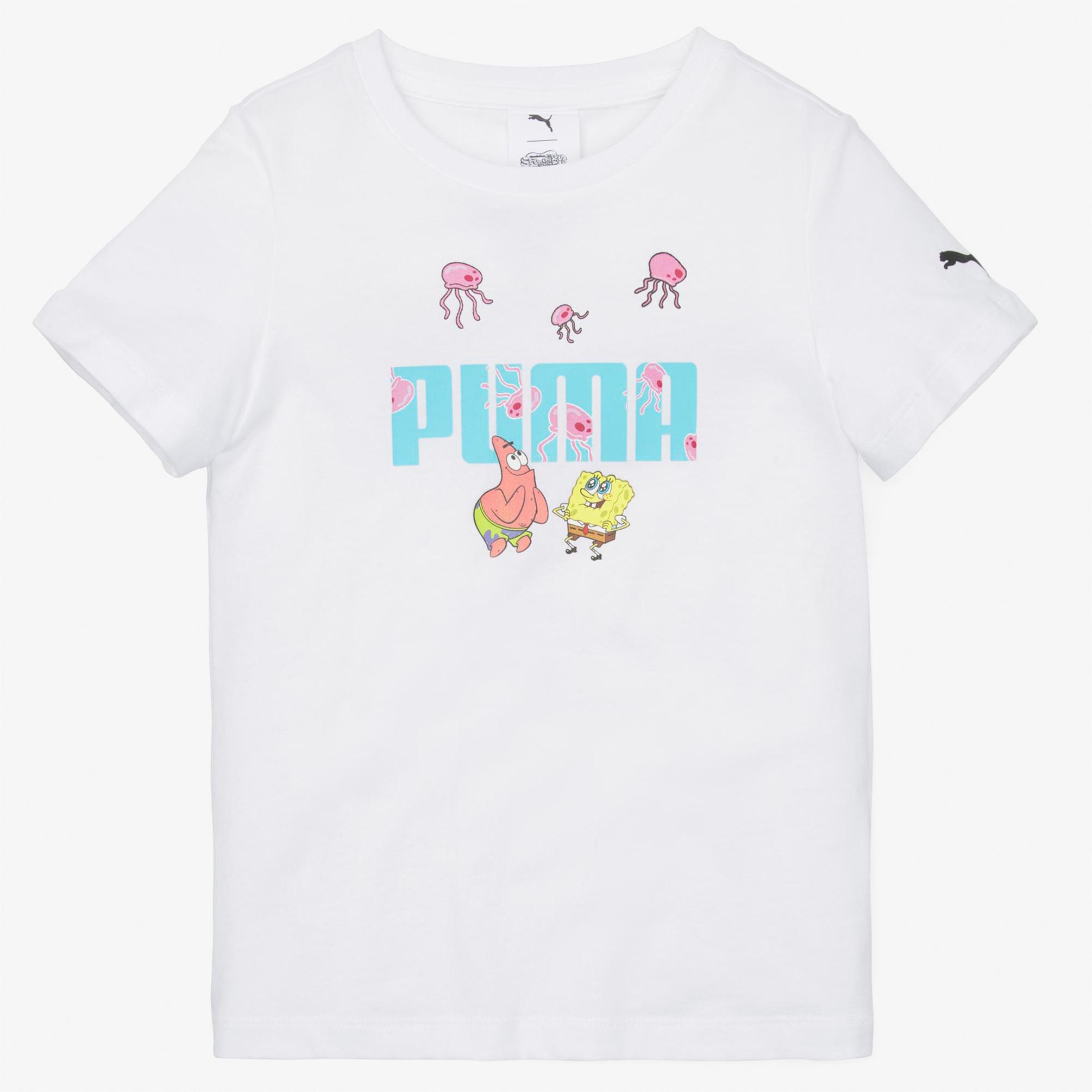 Puma X Spongebob Çocuk T-Shirt