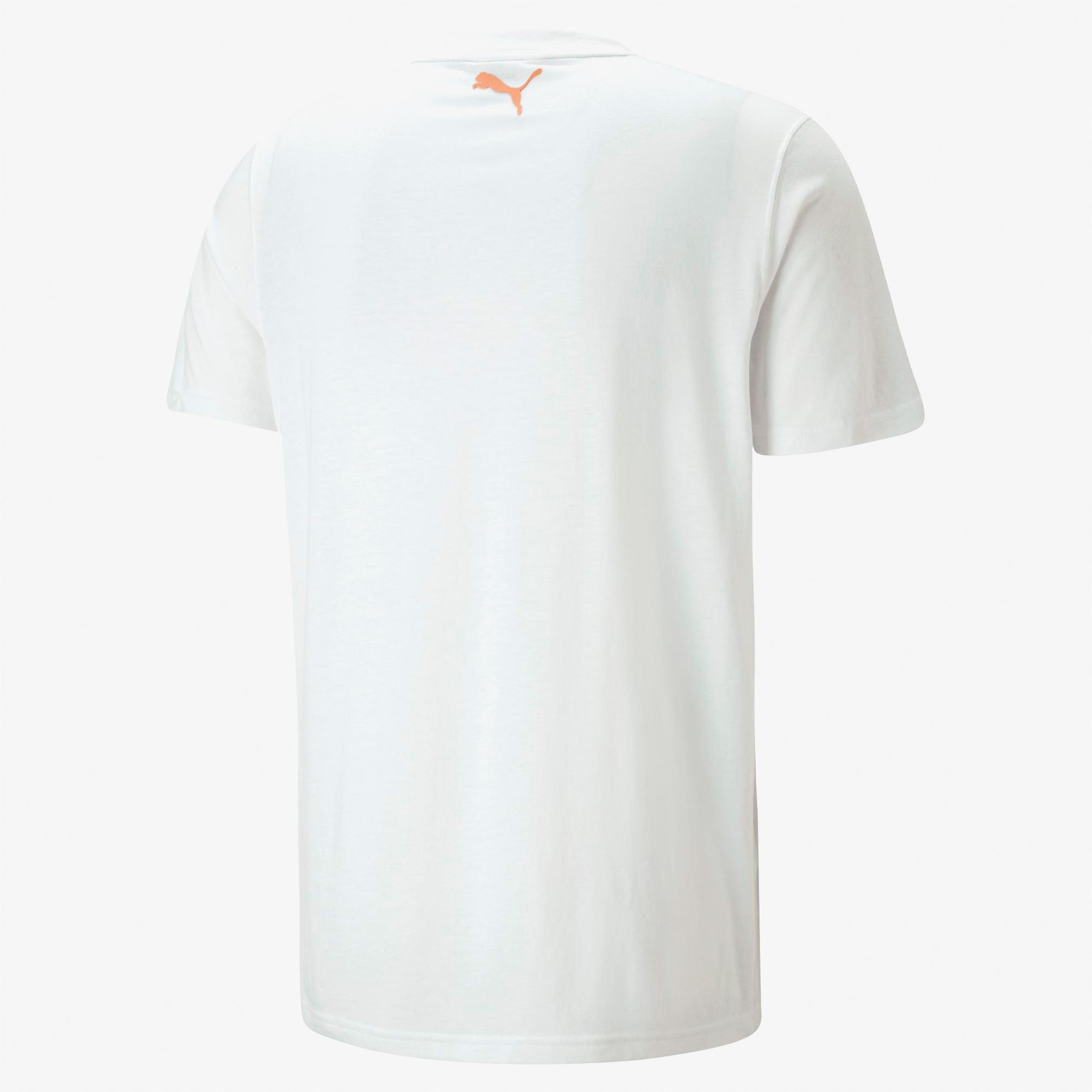  Puma Perimeter Erkek Beyaz T-Shirt