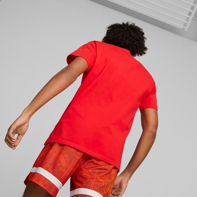  Puma Franchise Core Erkek Kırmızı T-Shirt