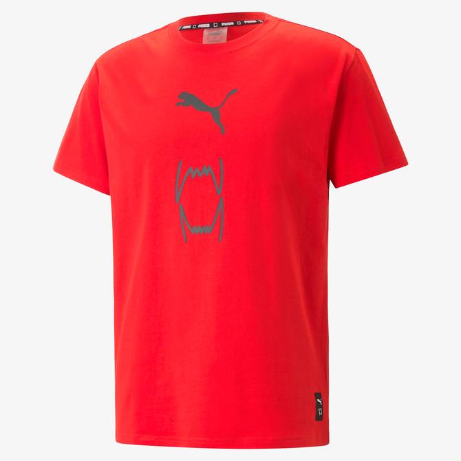  Puma Franchise Core Erkek Kırmızı T-Shirt