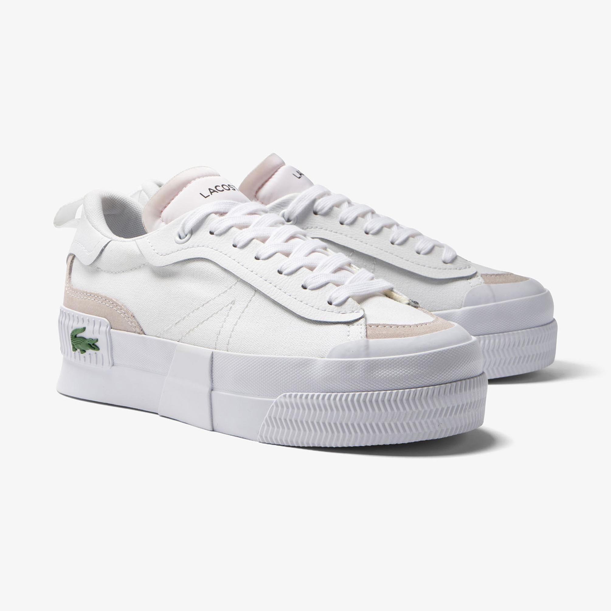  Lacoste L004 Kadın Beyaz Sneaker