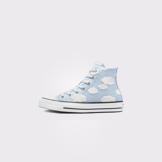  Converse Chuck Taylor All Star Cloudy Çocuk Mavi/Beyaz Sneaker
