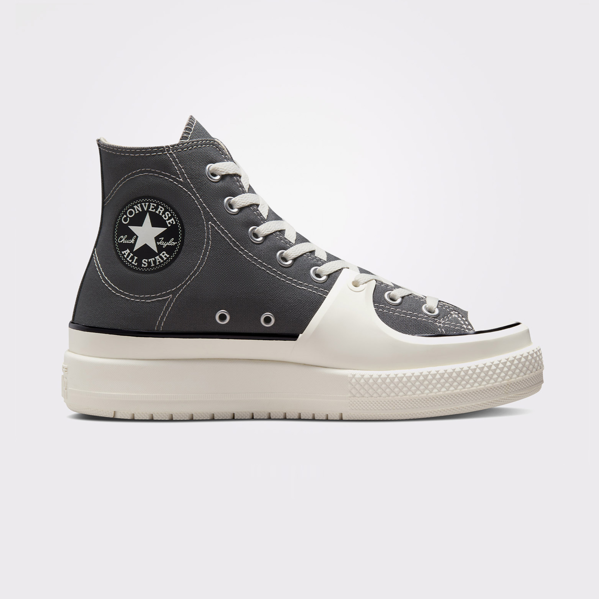 Converse Chuck Taylor All Star Construct Unisex Gri/Beyaz Sneaker