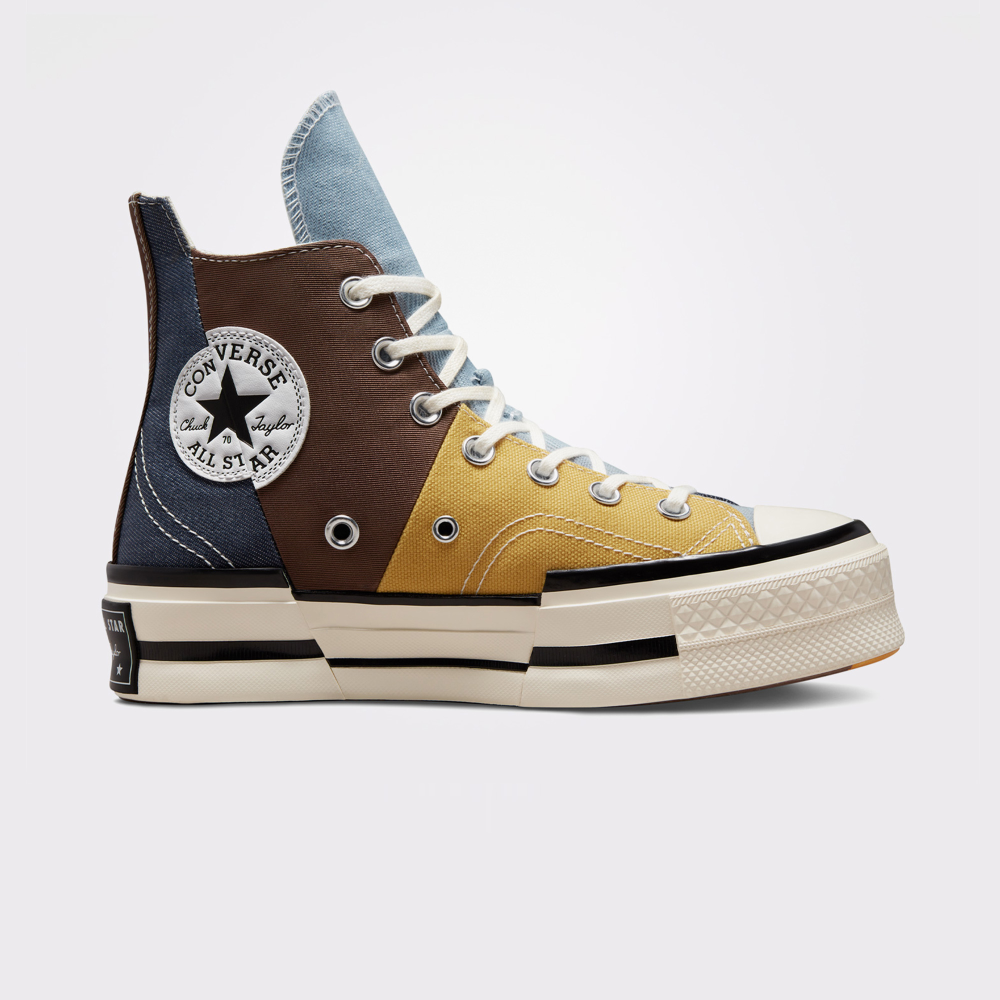 Converse Chuck 70 Plus Material Mashup Unisex Renkli Sneaker