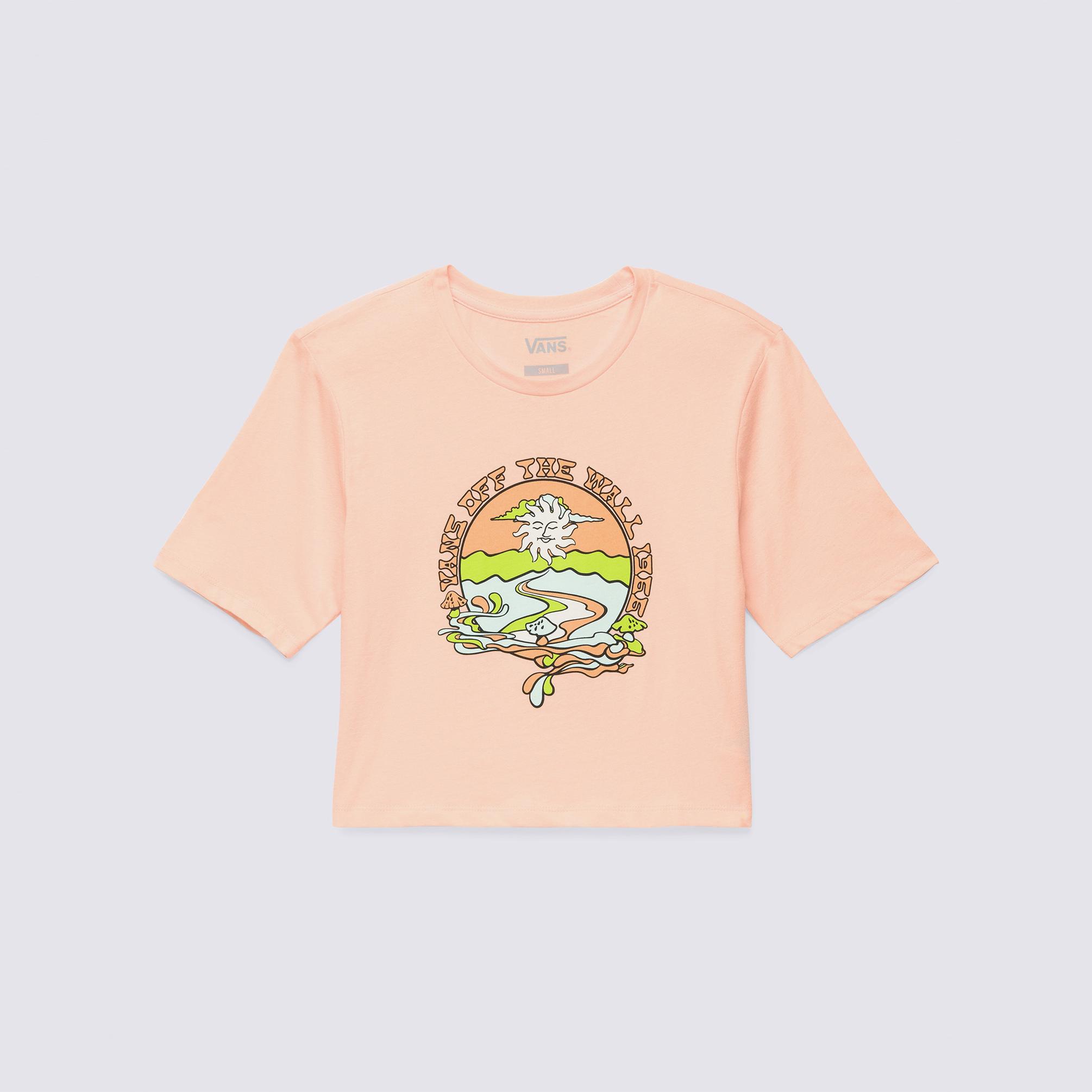  Vans Resort Mix Tropical Peach Kadın Pembe T-Shirt