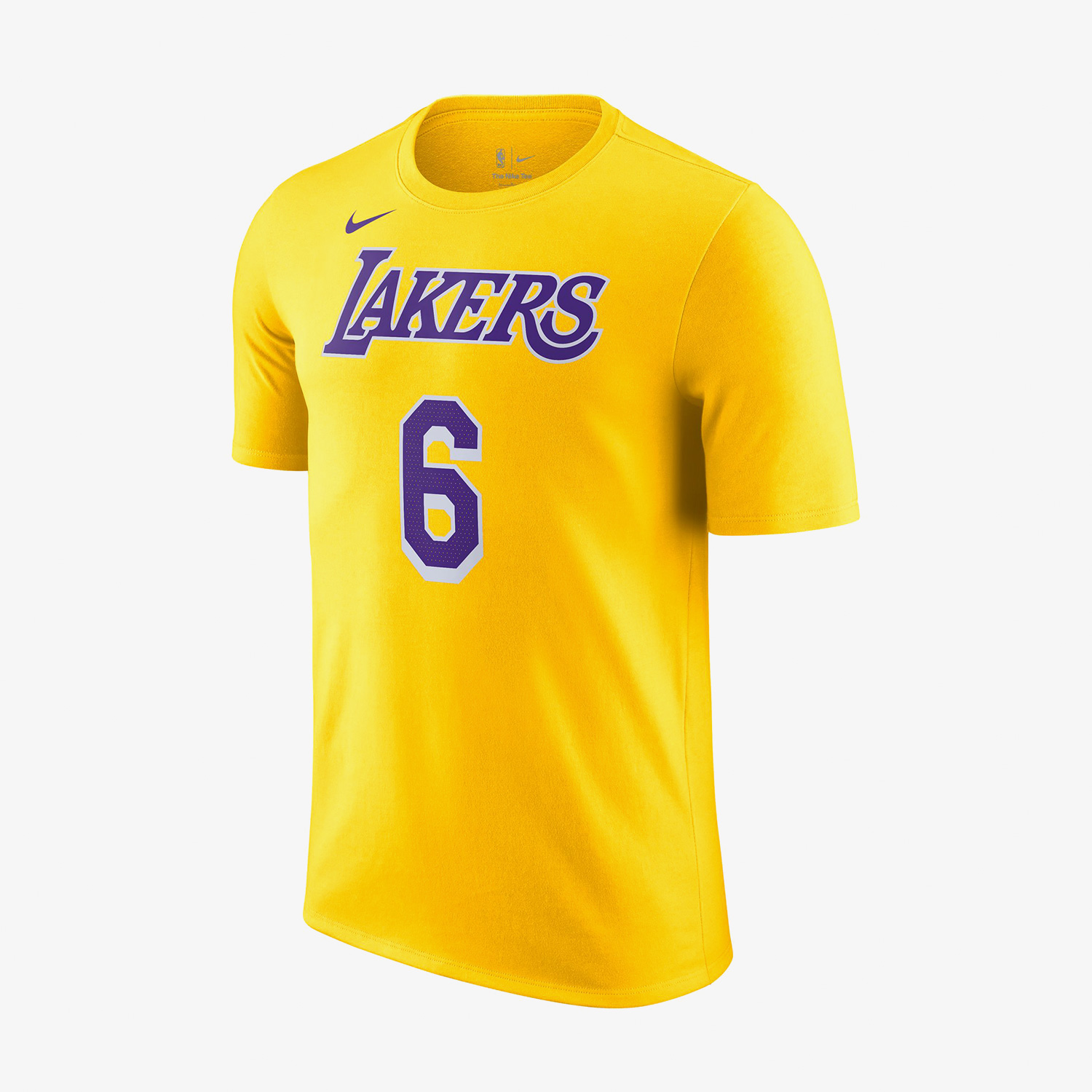 Nike Los Angeles Lakers NBA Erkek Sarı T-Shirt