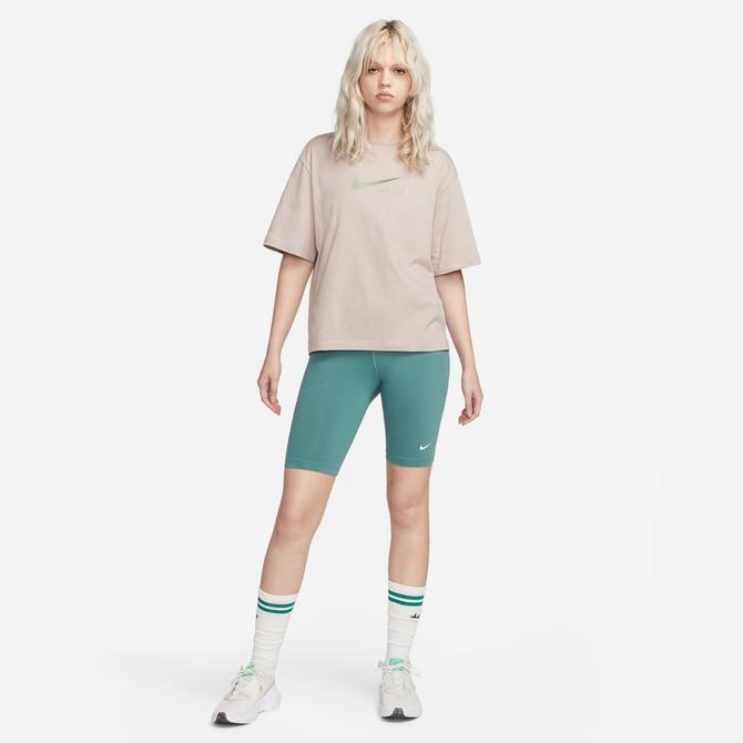  Nike Sportswear Boxy Kadın Kahverengi T-Shirt