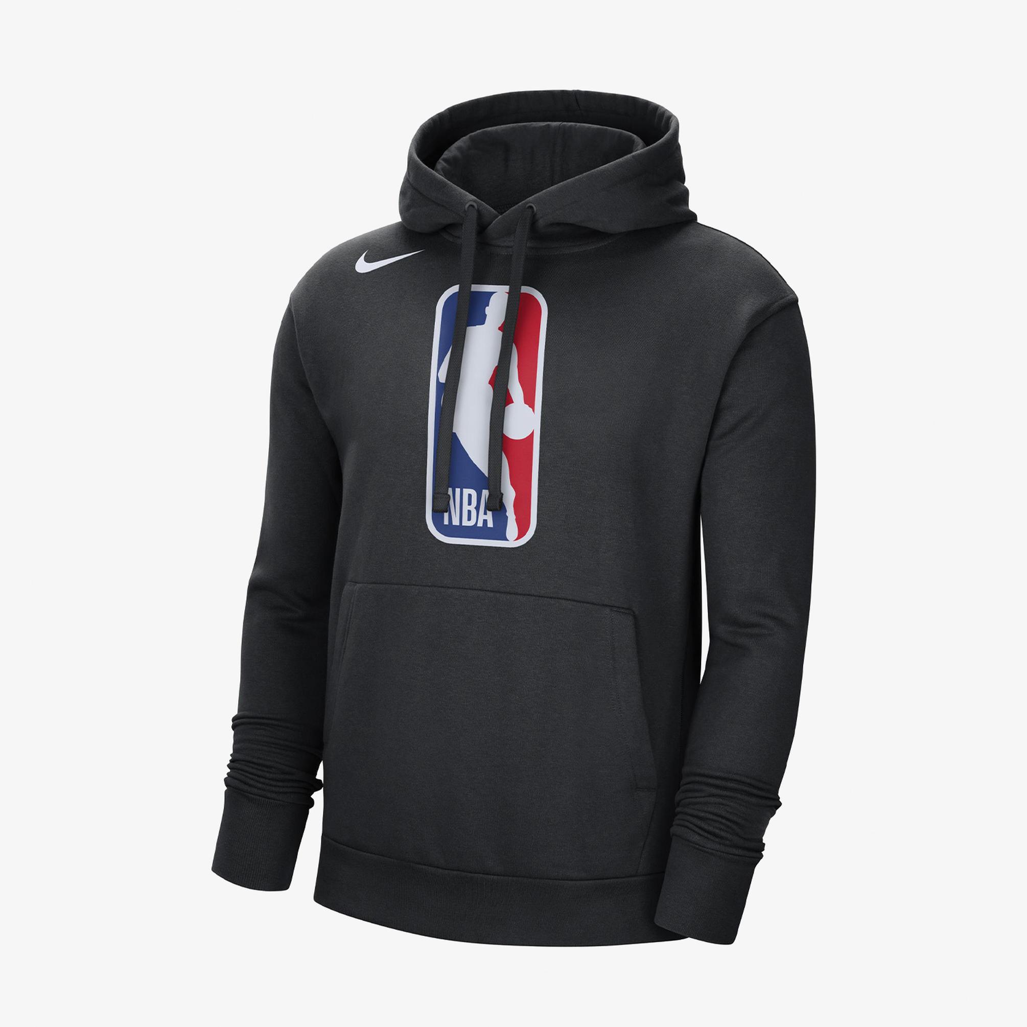  Nike N31 Fleece Pullover Essential NBA Erkek Siyah Hoodie