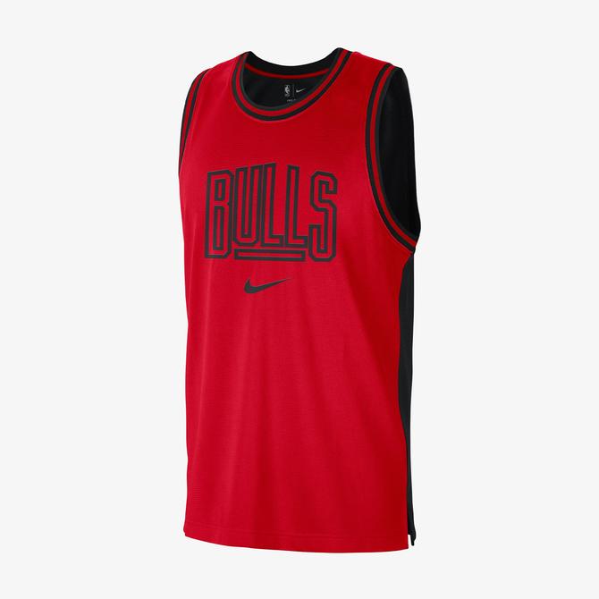  Nike Chicago Bulls Courtside Dri-FIT NBA Erkek Kırmızı Forma