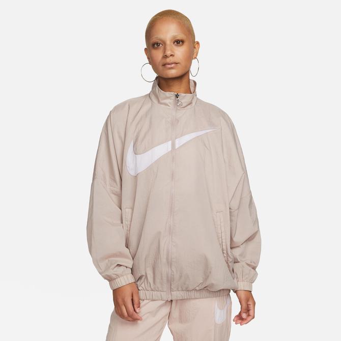  Nike Sportswear Essential Woven Kadın Kahverengi Ceket