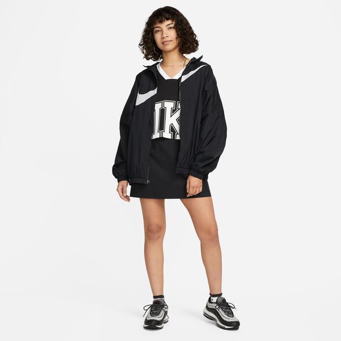  Nike Sportswear Essential Woven Kadın Siyah Ceket