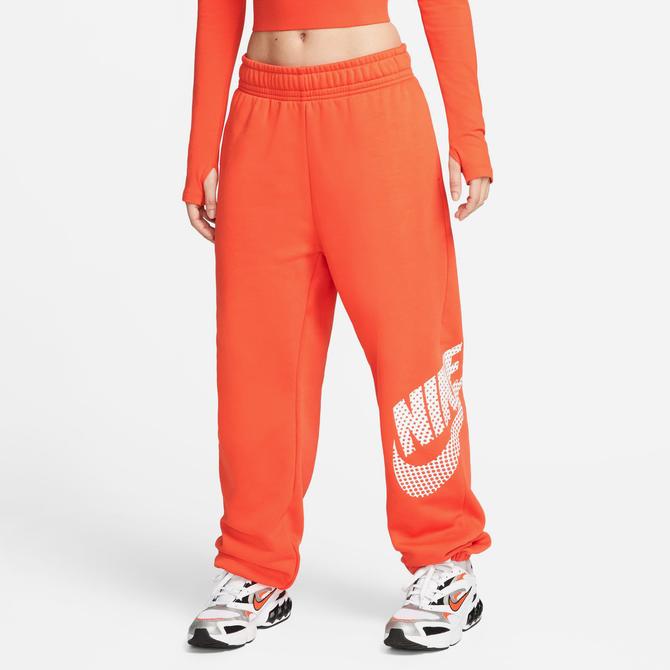  Nike Sportswear Fleece Dance Kadın Turuncu Eşofman Altı