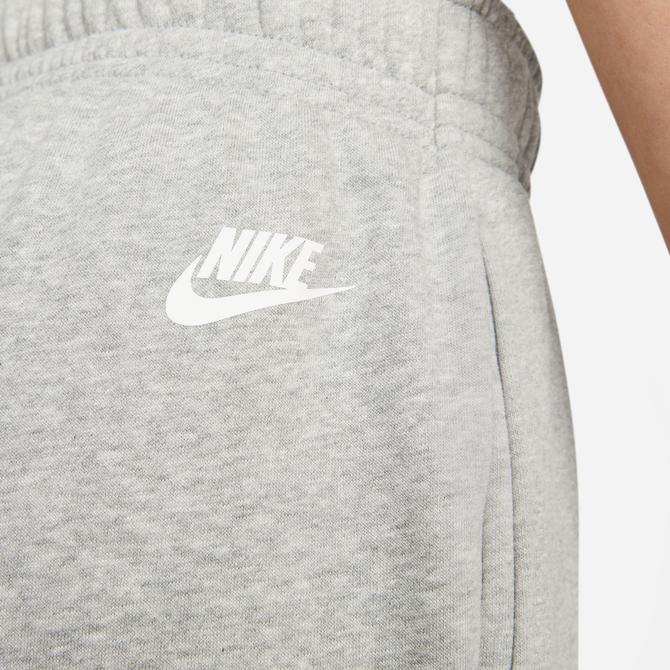  Nike Sportswear Fleece Oversized Kadın Gri Eşofman Altı