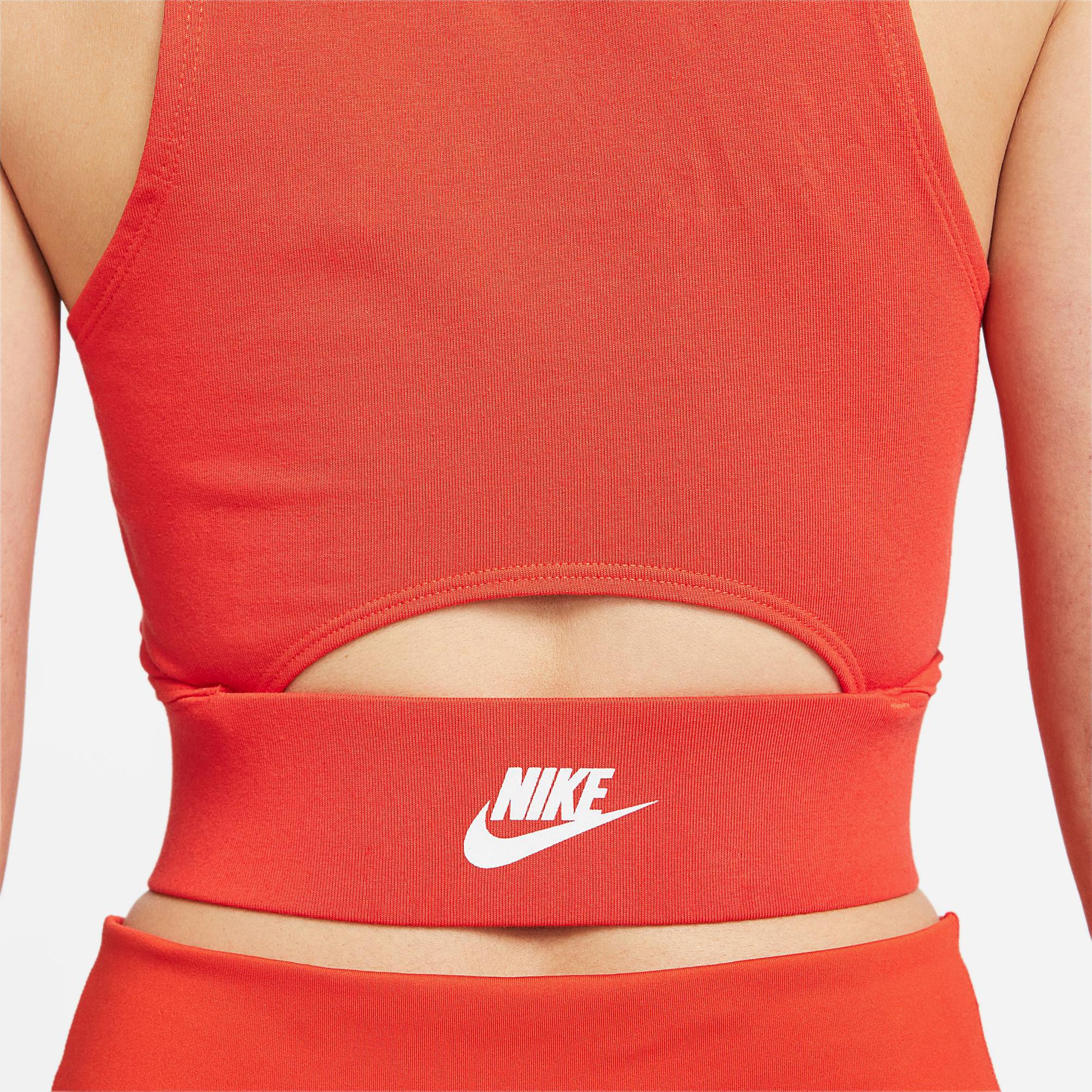  Nike Sportswear Tank Top Kadın Kırmızı T-Shirt
