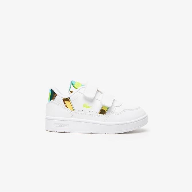  Lacoste T-Clip Çocuk Beyaz Sneaker
