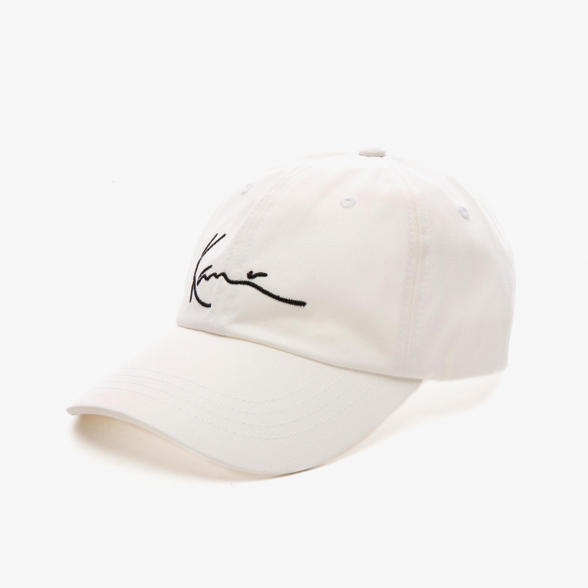 Karl Kani Signature Erkek Beyaz Şapka