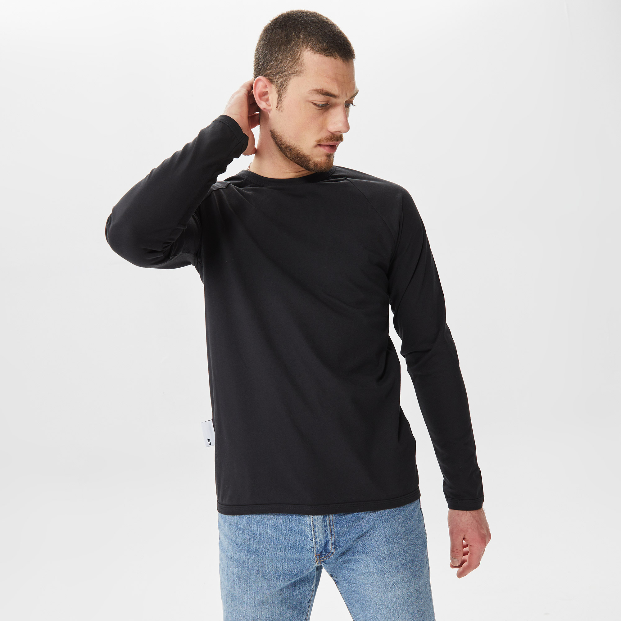 Holeacademie Essentials Erkek Siyah T-Shirt