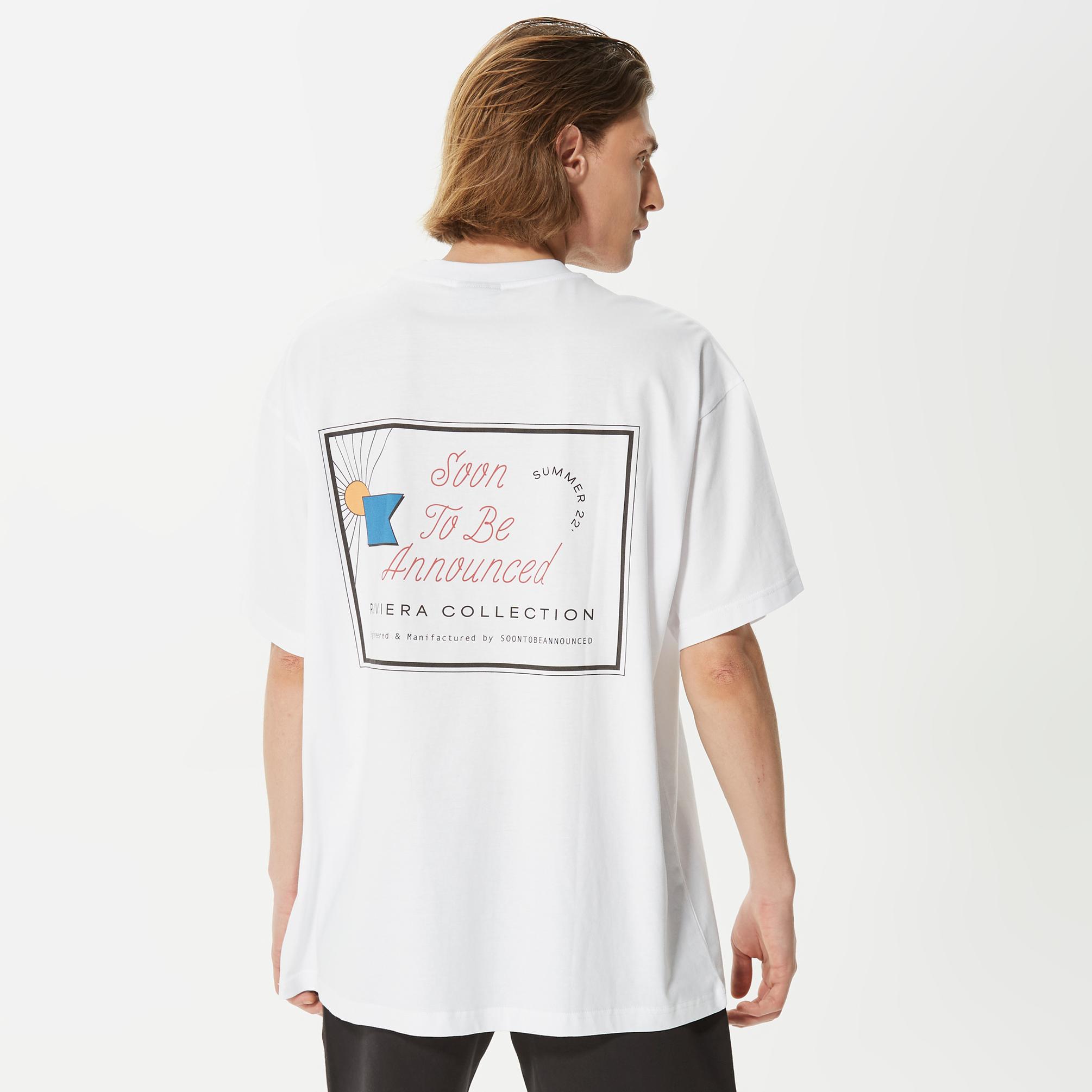  Soon To Be Announced Sportswear Unisex Beyaz T-Shirt