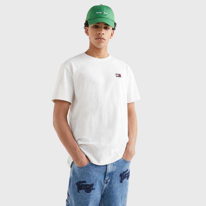  Tommy Jeans Classic Erkek Beyaz T-shirt