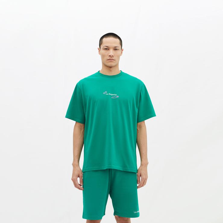 Les Benjamins Wholesale Exclusives Erkek Yeşil T-Shirt