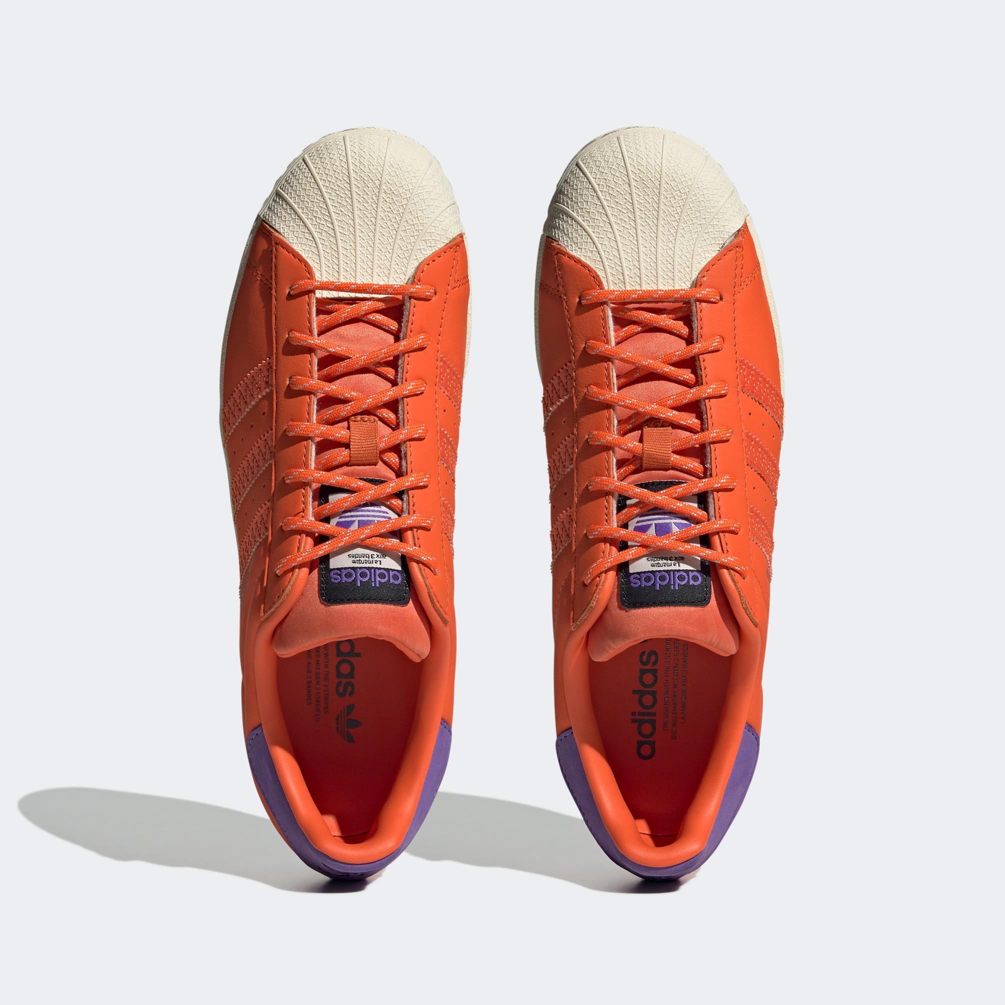  adidas Superstar Erkek Turuncu Spor Ayakkabı