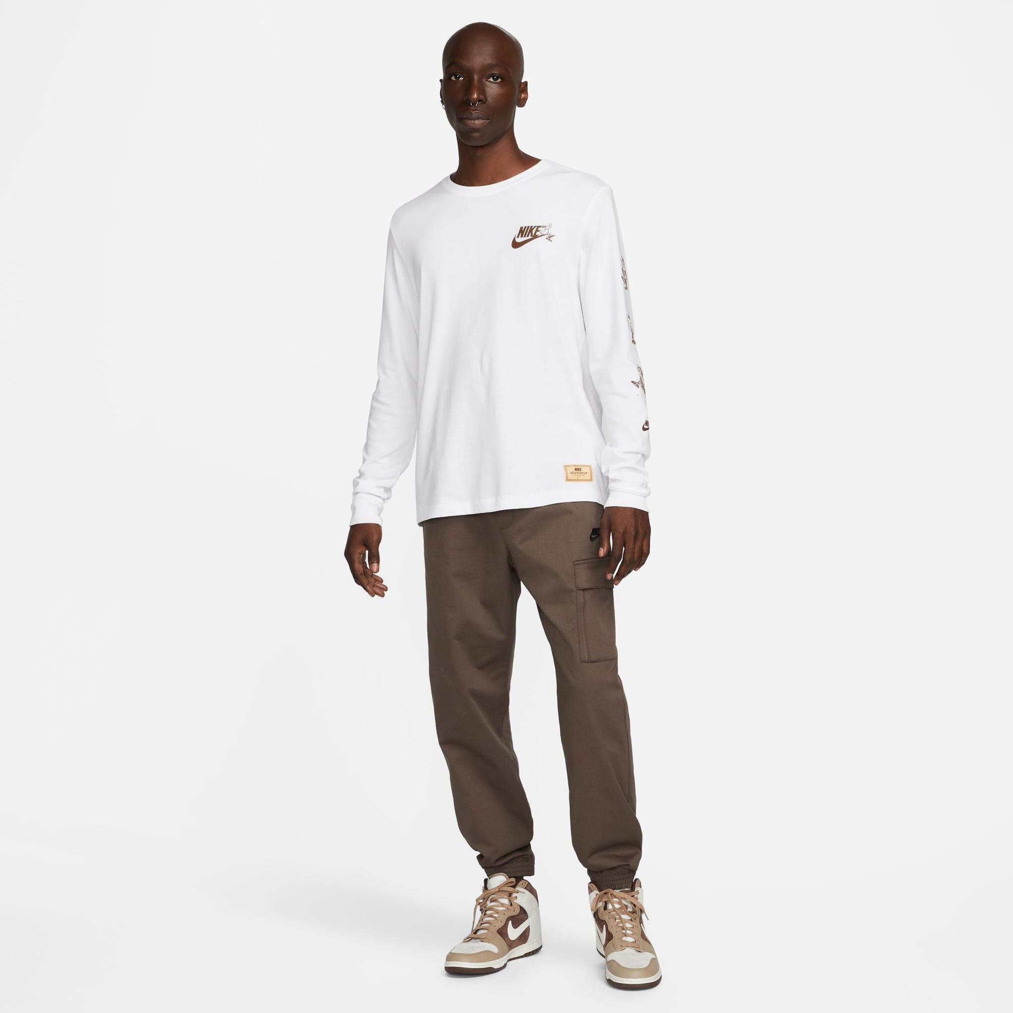  Nike Sportswear Erkek Kahverengi Eşofman Altı