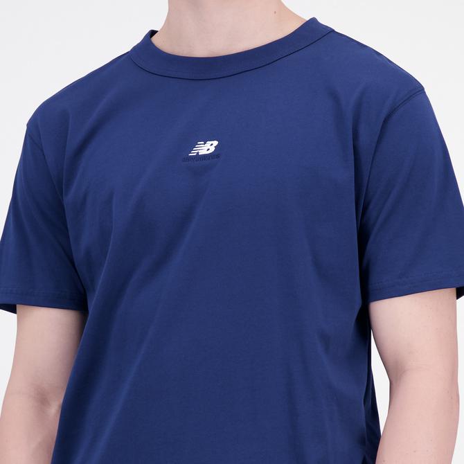  New Balance Athletics Remastered Graphic Erkek Lacivert T-Shirt