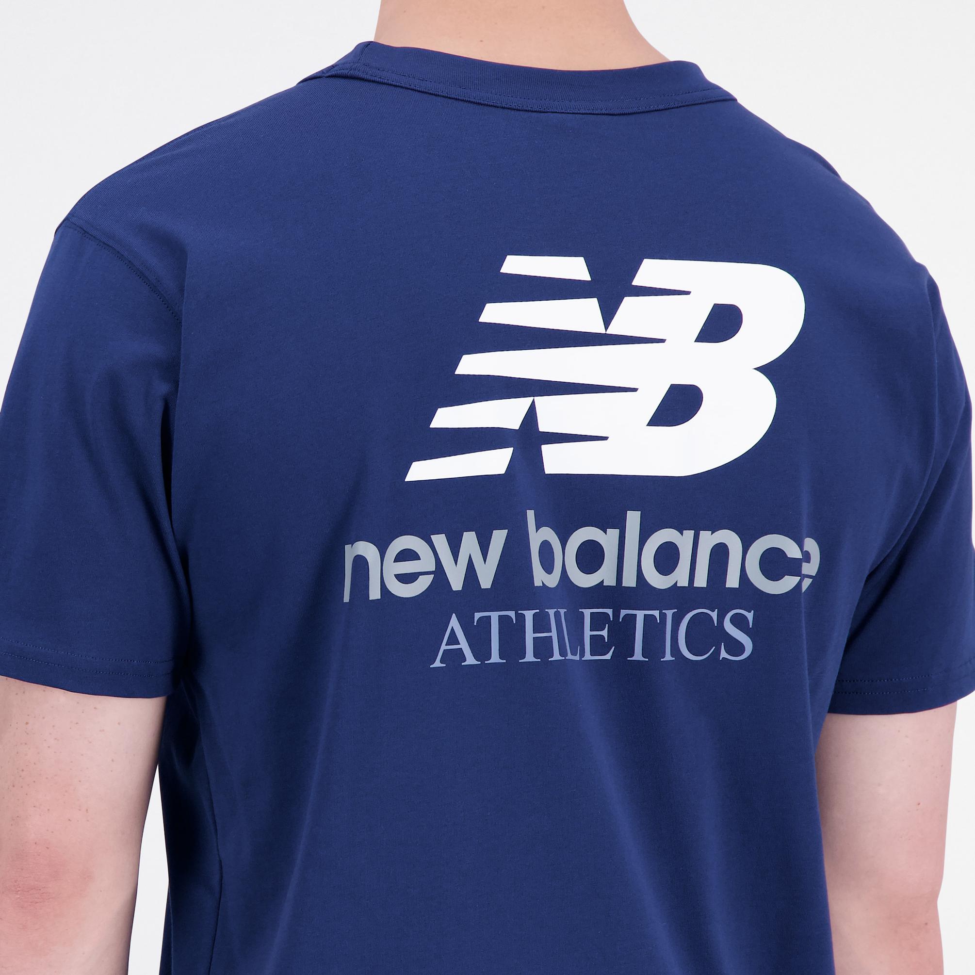  New Balance Athletics Remastered Graphic Erkek Sarı T-Shirt