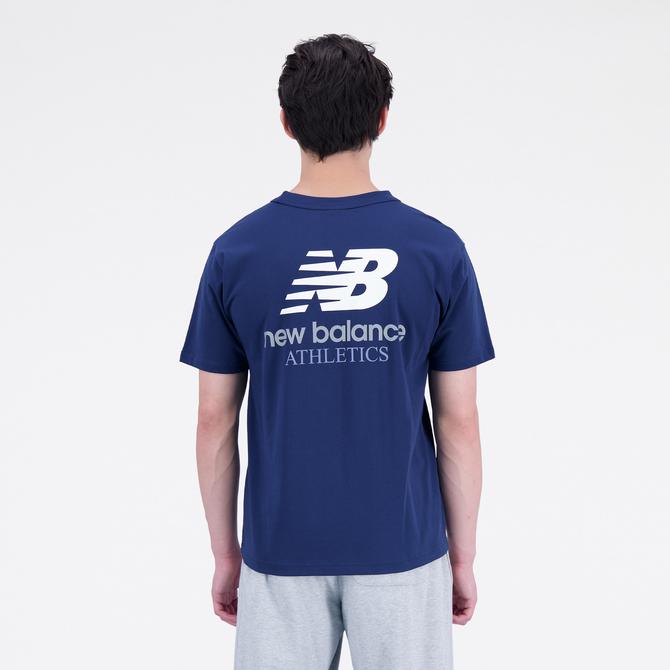  New Balance Athletics Remastered Graphic Erkek Sarı T-Shirt