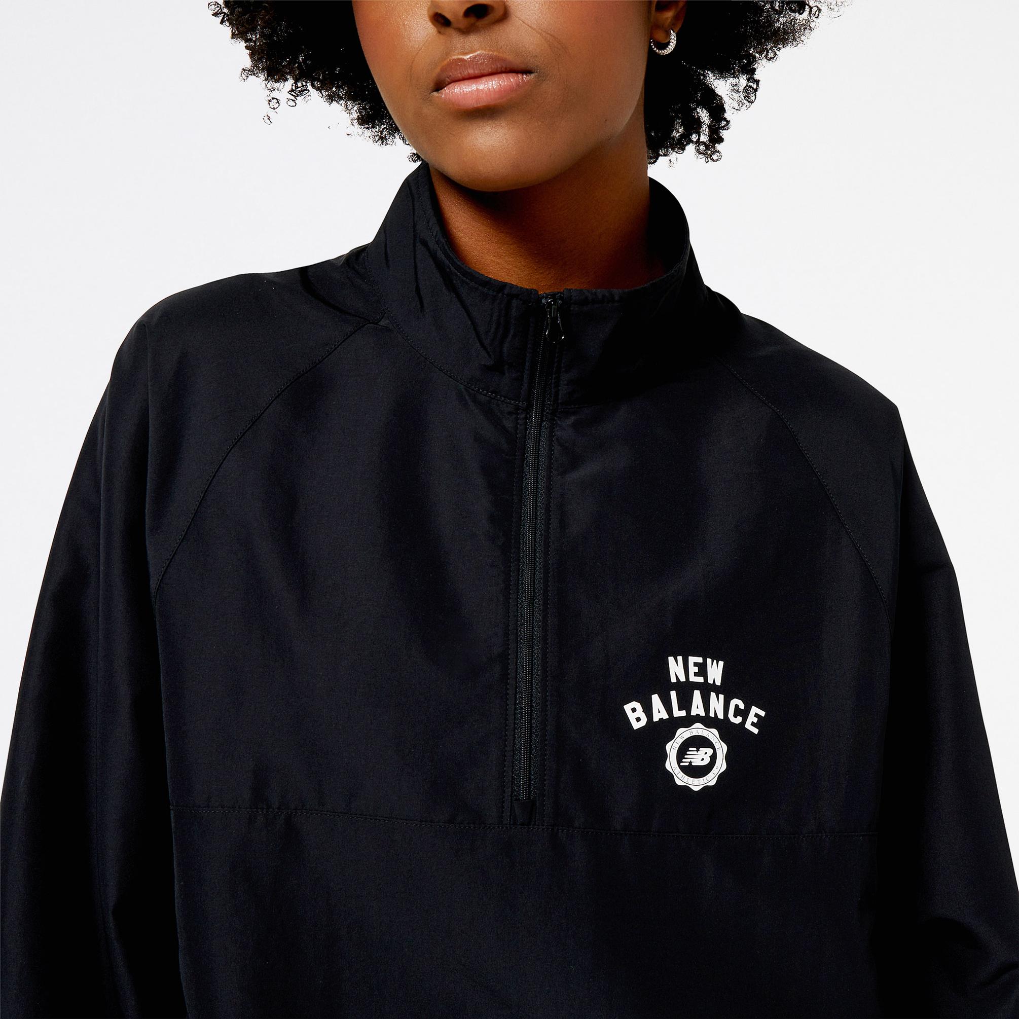 New Balance Sport Varsity Kadın Siyah Ceket