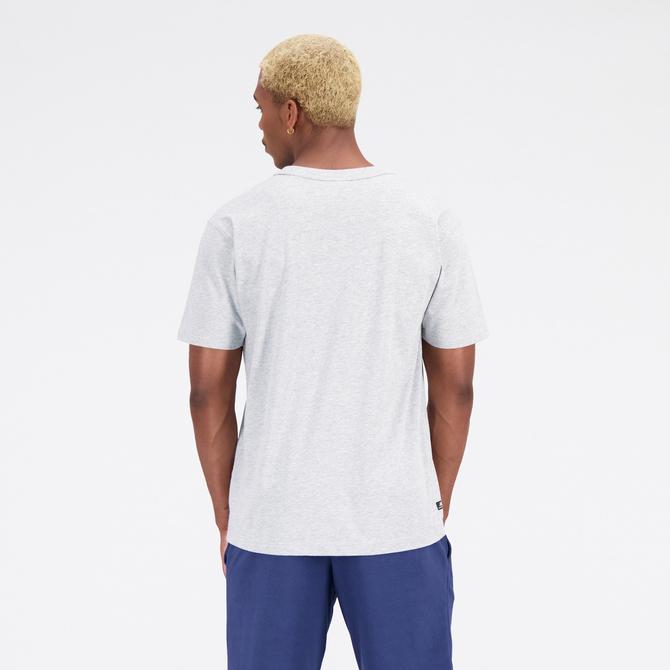  New Balance Essentials Reimagined Erkek Gri T-Shirt