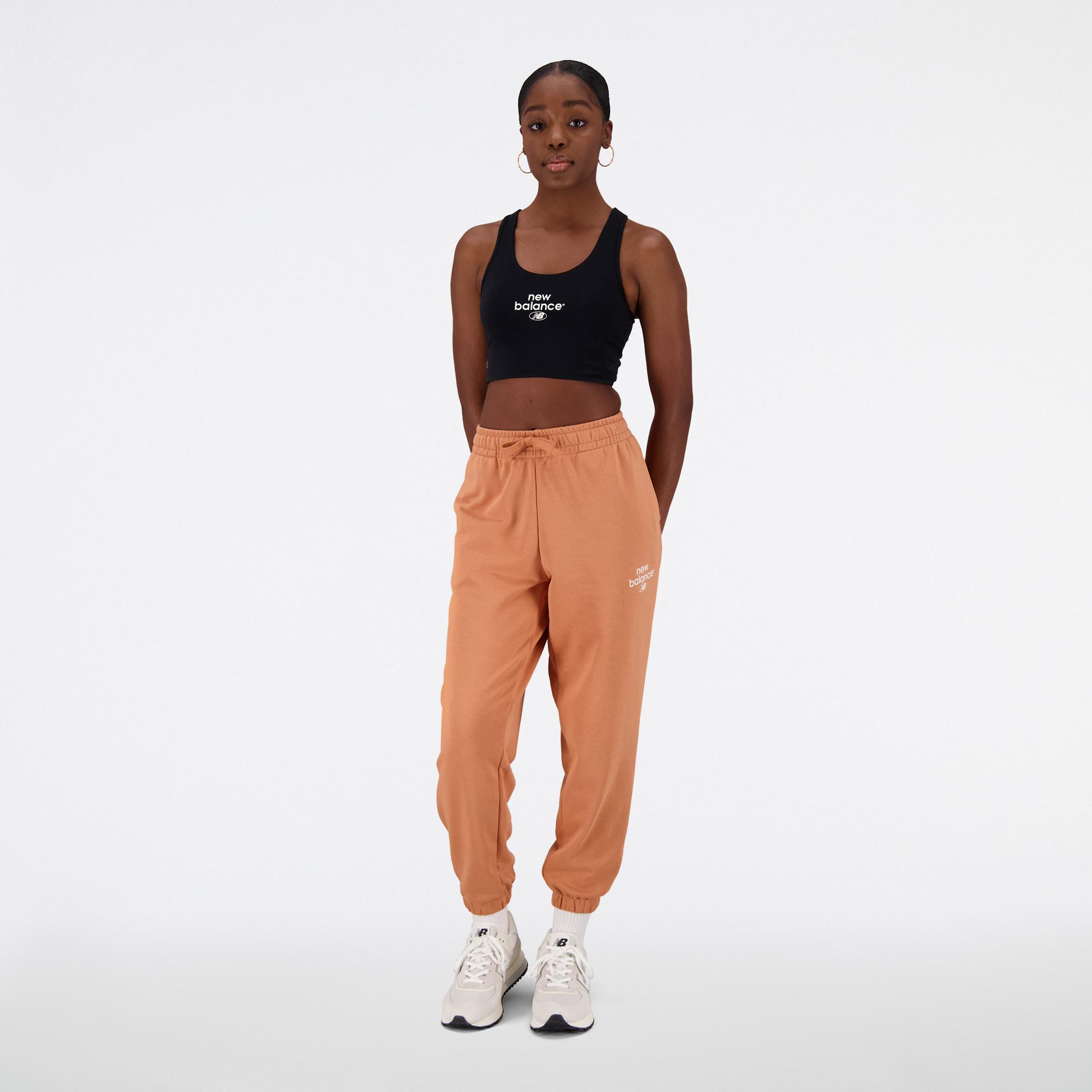 New Balance Essentials Reimagined Kadın Siyah Bra