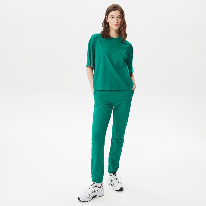  Les Benjamins Essentials Kadın Yeşil T-Shirt