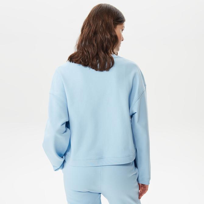  Les Benjamins Essentials Kadın Mavi Sweatshirt