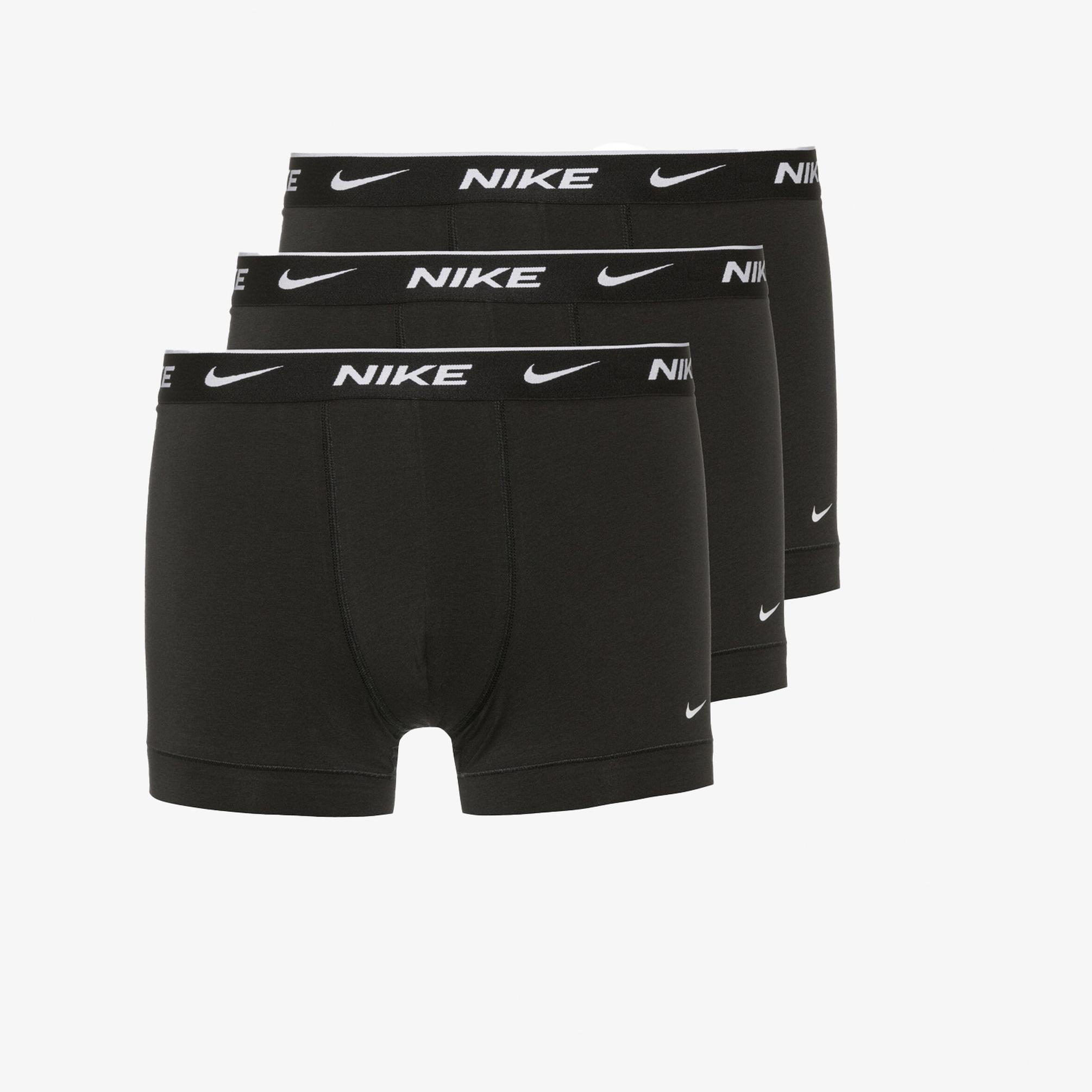  Nike Trunk 3'lü Erkek Çok Renkli Boxer