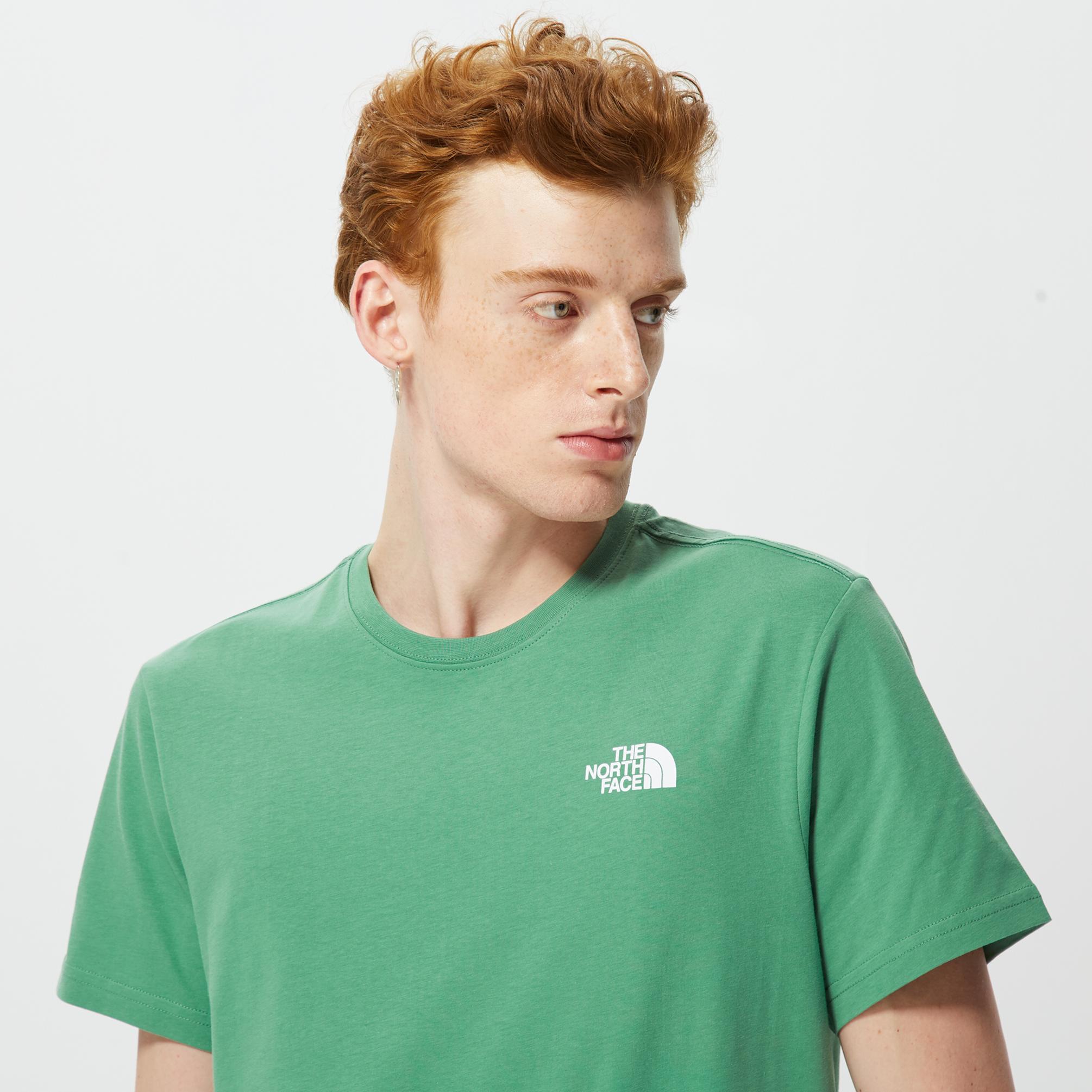  The North Face Redbox Erkek Yeşil T-Shirt