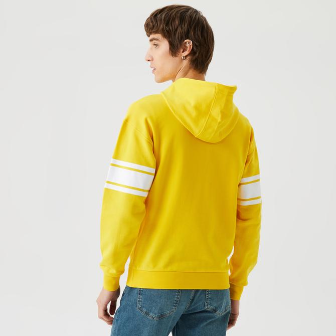  Lacoste Core Unisex Sarı Sweatshirt