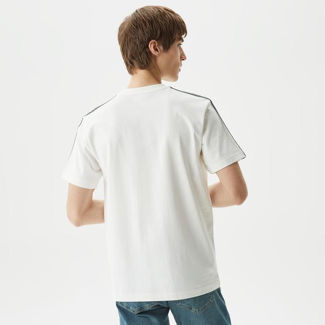  Lacoste Core Erkek Beyaz T-Shirt