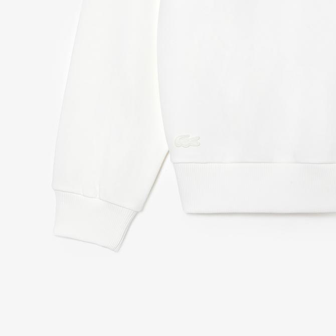  Lacoste Netflix Kadın Beyaz Sweatshirt