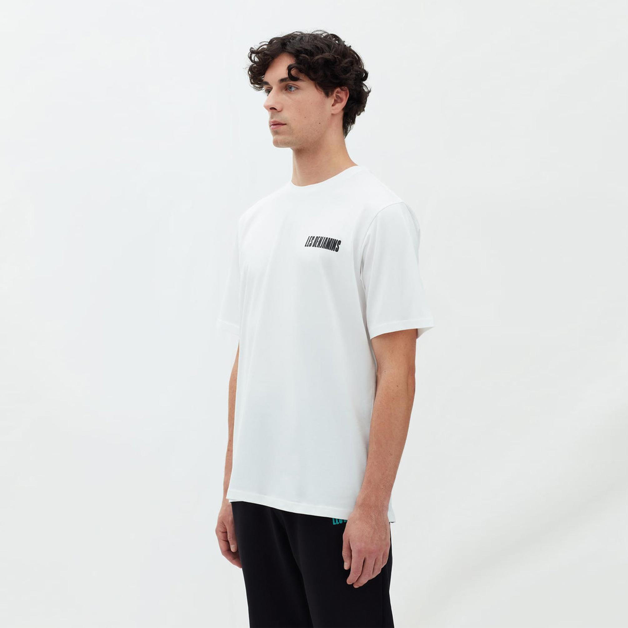  Les Benjamins Wholesale Exclusives Erkek Beyaz T-Shirt