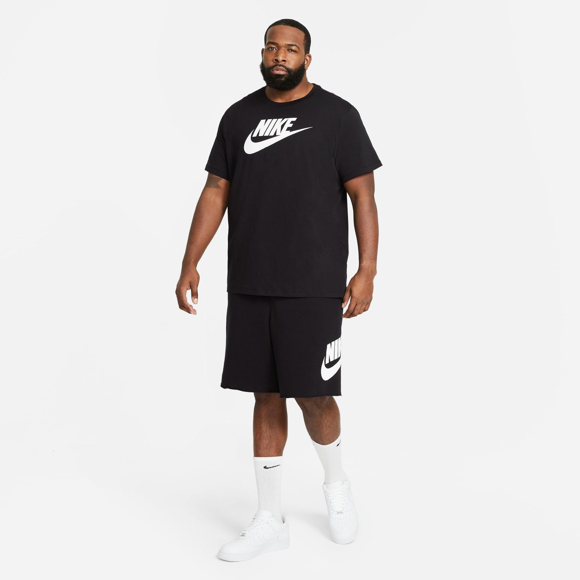  Nike Sportswear Erkek Siyah T-Shirt