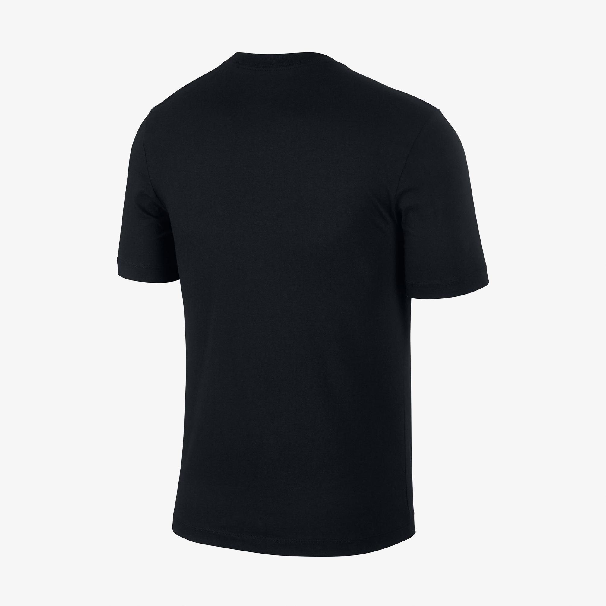  Nike Icon Futura Erkek Siyah T-Shirt