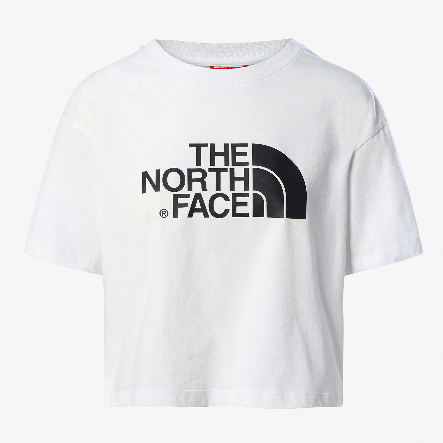 The North Face Cropped Easy Kadın Beyaz T-Shirt