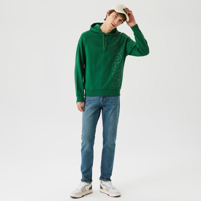  Lacoste Core Unisex Yeşil Sweatshirt