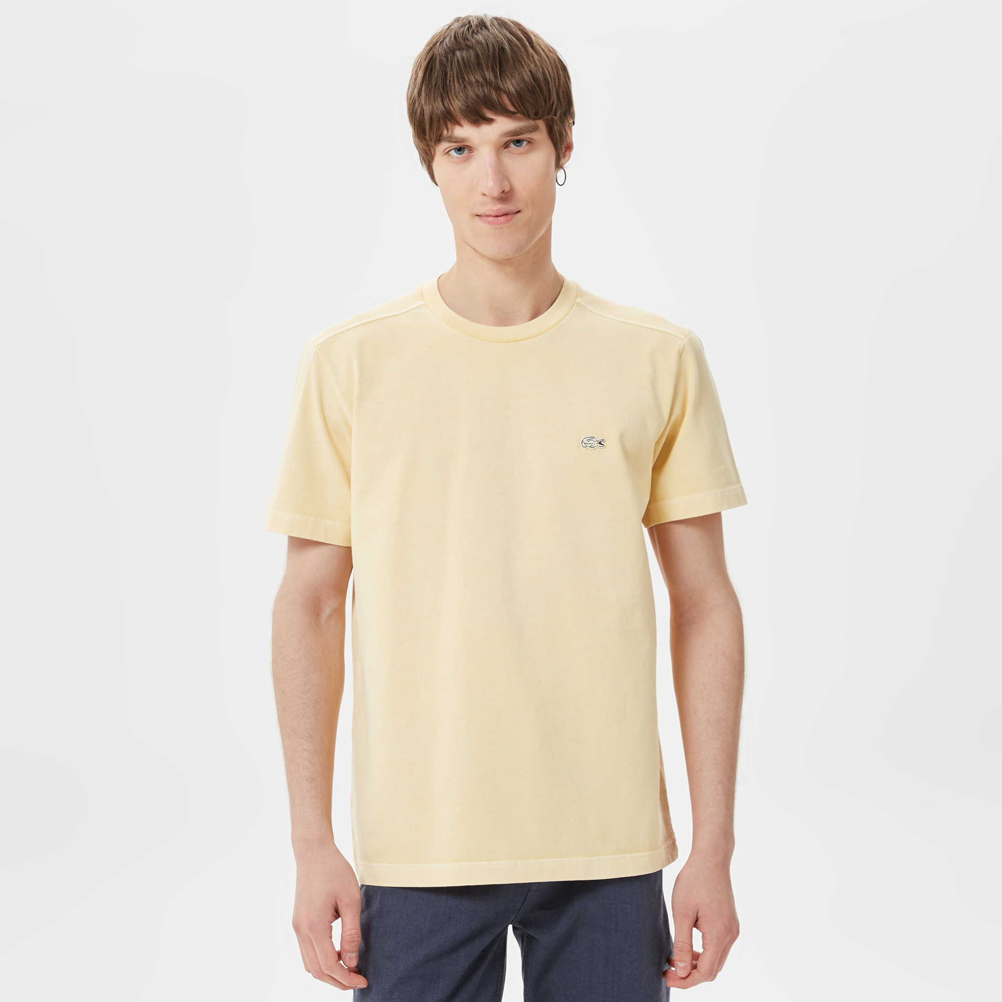 Lacoste Core Erkek Sarı T-Shirt