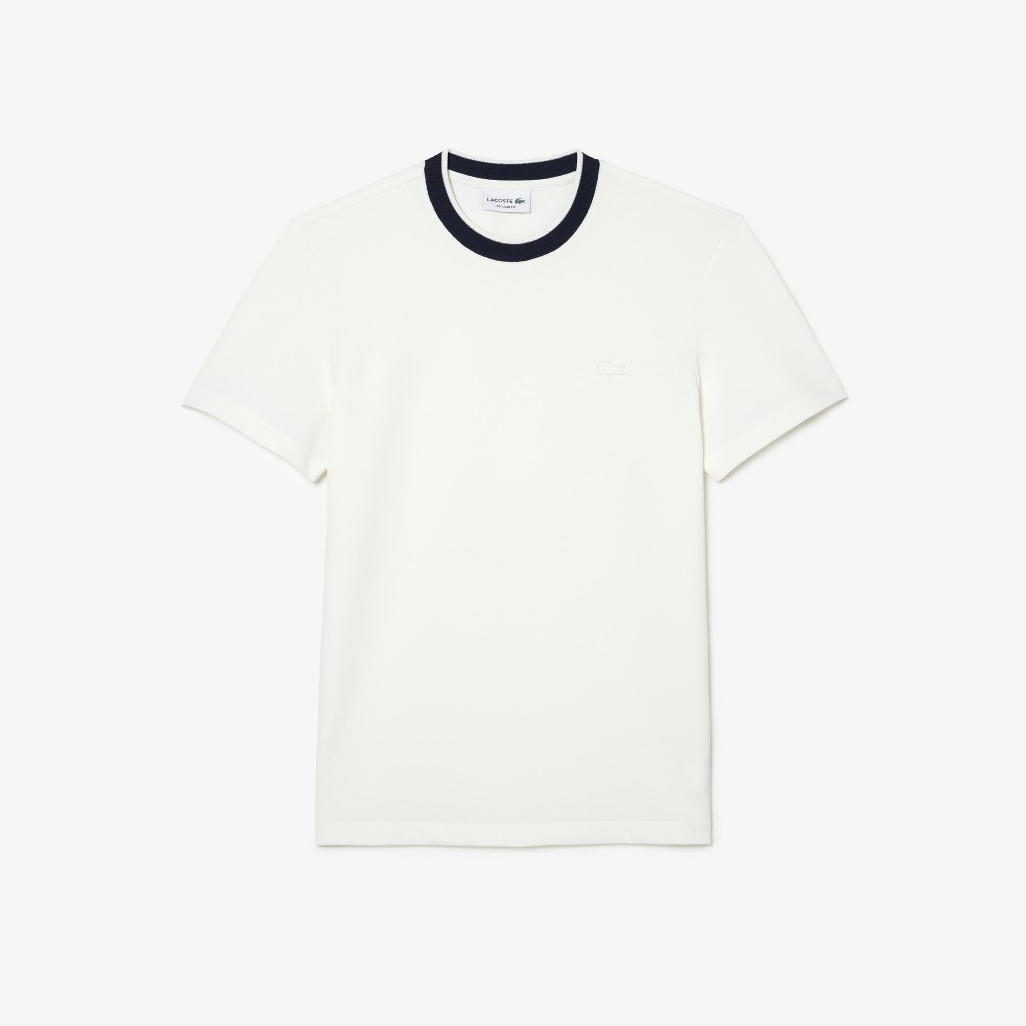 Lacoste Core Erkek Beyaz T-Shirt